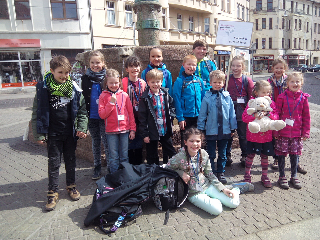 Gründung des Kinder- und Jugendchorverbandes PUERI CANTORES und Chorfest in Halle | Wir waren dabei.