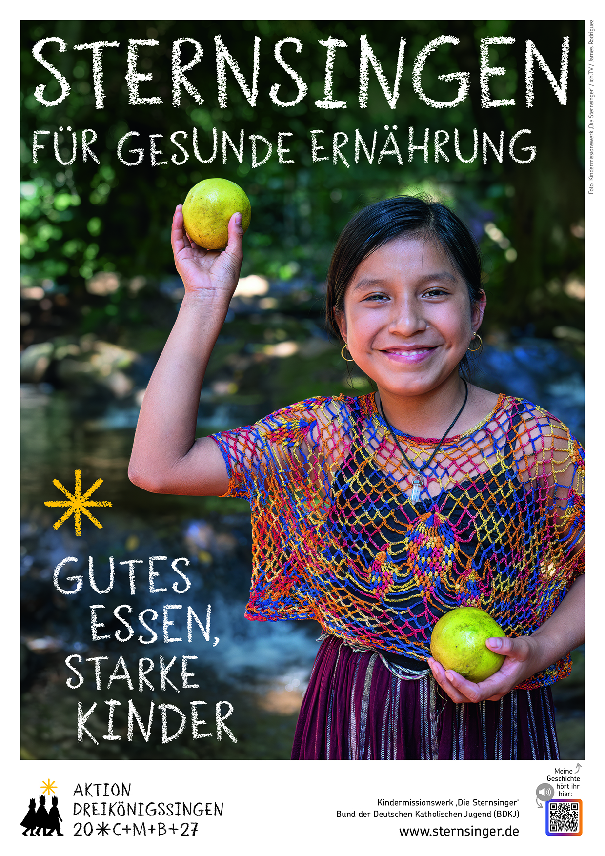 Gutes Essen, starke Kinder – Sternsingen für gesunde Ernährung | Die Sternsingeraktion im Jahr 2027