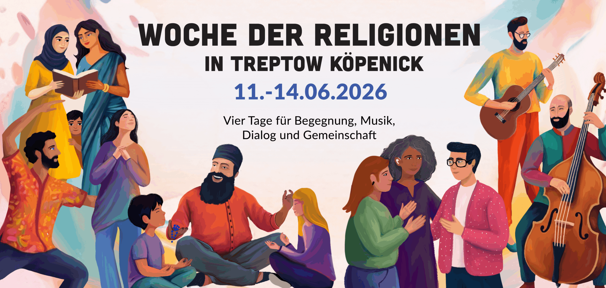 Woche der Religionen in Treptow – Köpenick / 11.06. – 14.06.26