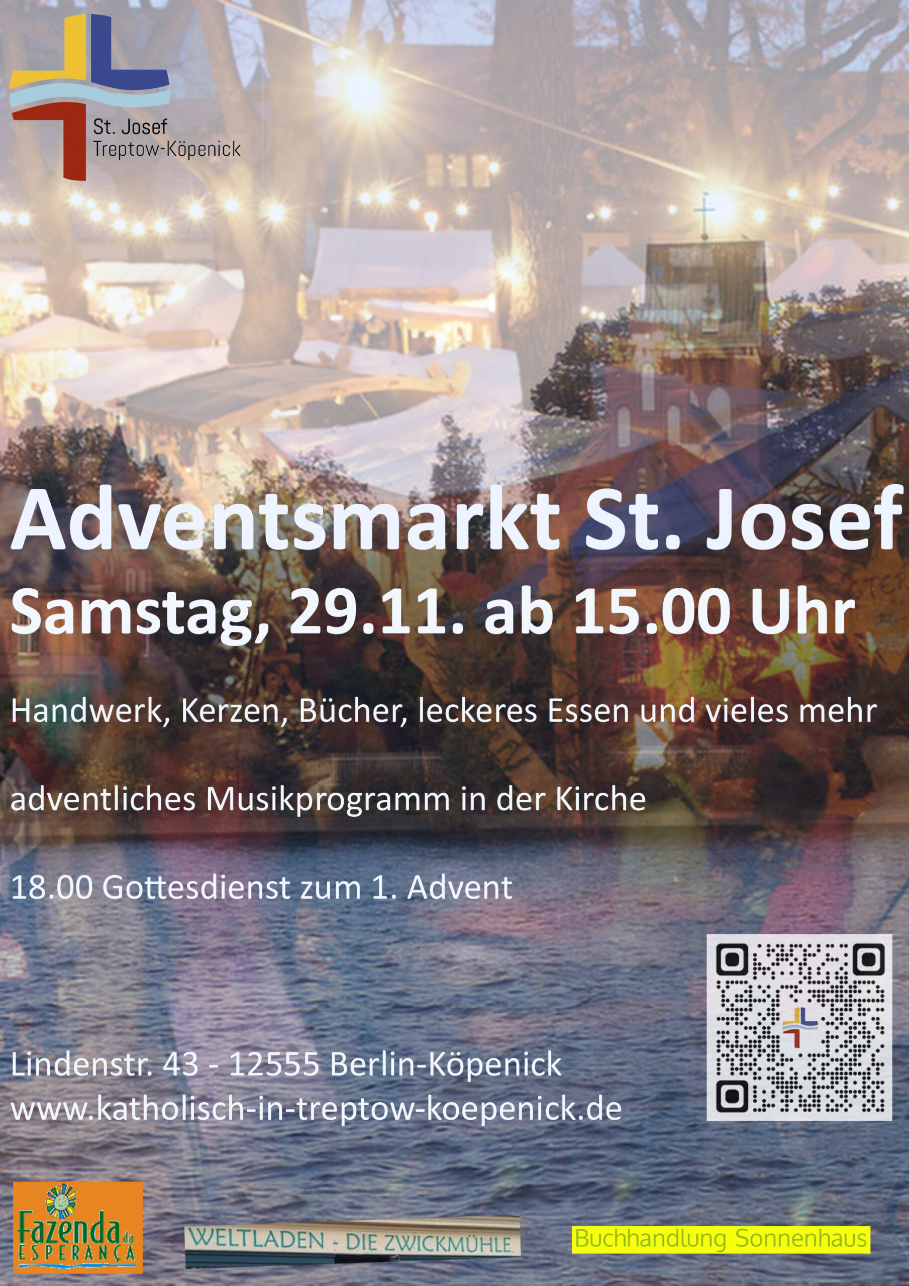 Adventsmarkt in St. Josef | 29.11.25 | ab 15.00 Uhr
